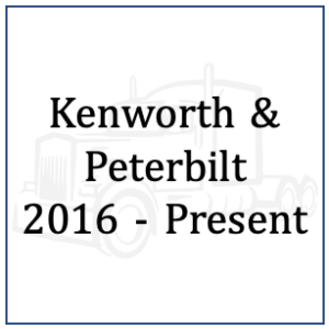 Kenworth & Peterbilt – 2016 to Present