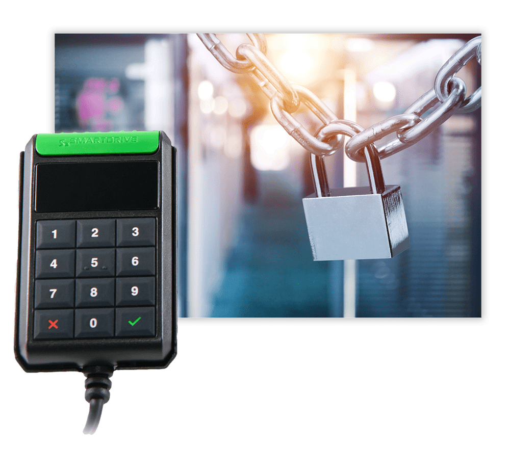 SmartDrive Video-Based Safety Camera's keypad