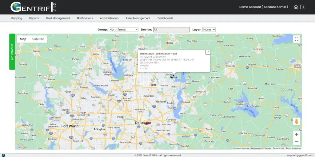 GPS Tracking Online Portal